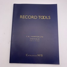 Reprinted Tool Book/Catalogue