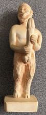 MOALDED PLASTER,PHALLIC PAN SCULPTURE,PARIS PAN LIKE FIGURE.6” x 1.75” x 1.375”
