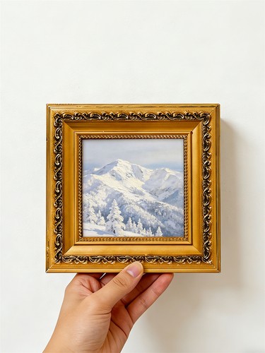 Snowy mountain alpine winter - snowy,
