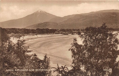 Loch rannoch and - loch, schiehallion