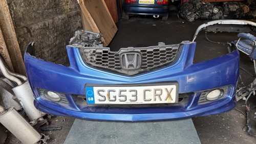 Honda accord cl7 blue - accord, front