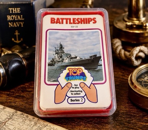 Vintage top trumps - trumps, battleships