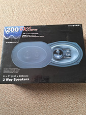 Maystar FXS690 6x9" 3 Way Car Parcel Shelf Coaxial Speakers 200w RMS Pair