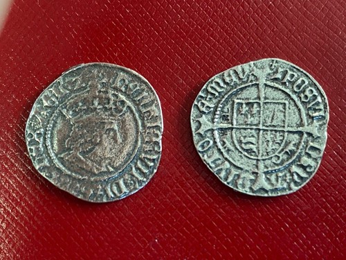 Henry vii half groat - vii,