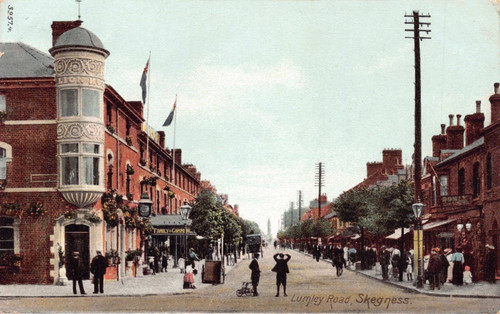 Postcard skegness lumley - skegness,