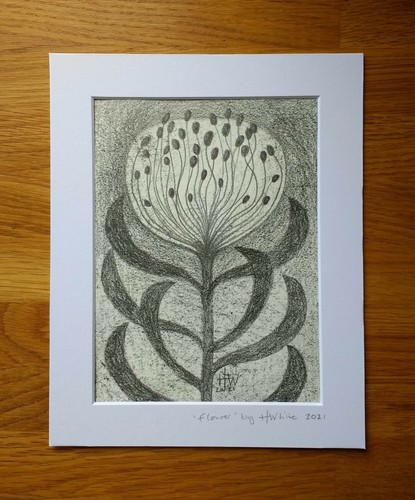 Original folk drawing - original,