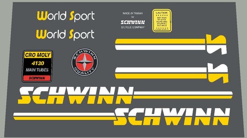 Schwinn world sport 1984 - schwinn,