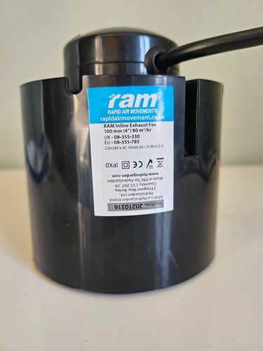 Inline exhaust booster ducting - exhaust,