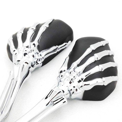 Motorcycle talon chrome skull - talon,