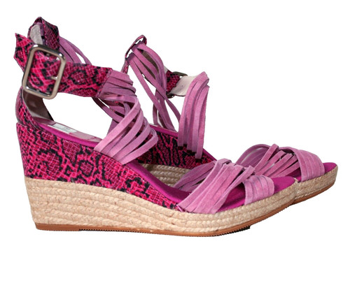 Women kanna pink wedge - women's,