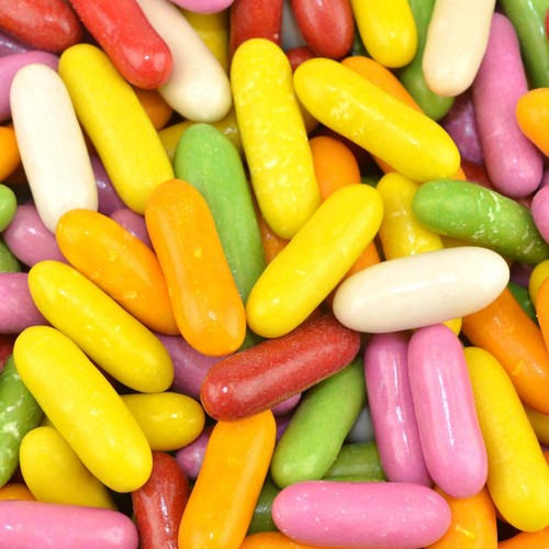 Liquorice comfits retro sweets - liquorice,