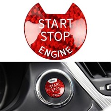Red Carbon Fiber Engine Start