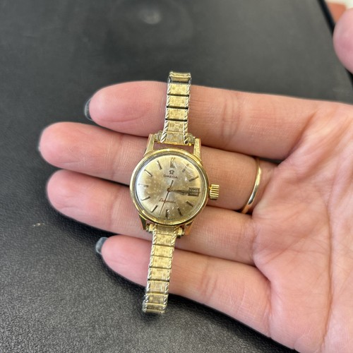 Omega ladymatic 22mm date - ladymatic,