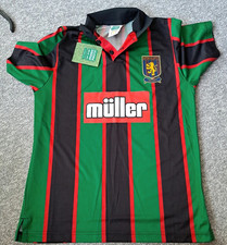 Aston Villa 1993/1994/1995 Retro Away Shirt - Size Medium - Brand New With Tags