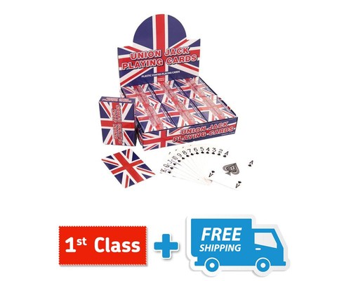 Union jack playing cards set - jack,
