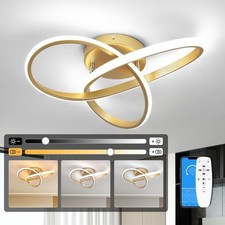 EIDISUNY Led Ceiling Light Dimmable, Modern Led Ceiling Lamp with Remote Control