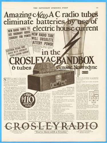 1927 crosley radio - crosley,