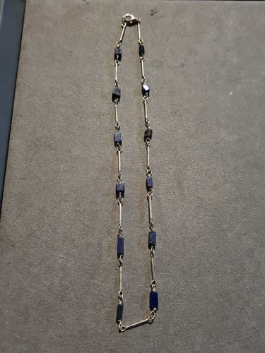 Lapis lazuli and white - lapis,