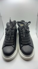 Alexander McQueen Larry Leather Sneakers Black EU 37