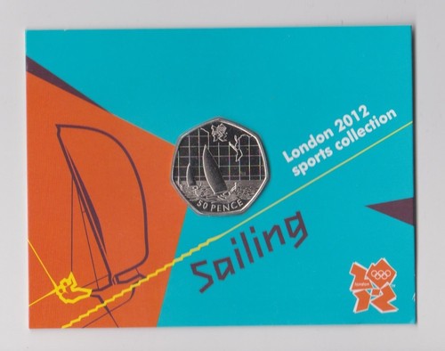 London 2012 olympic 50p coin - 50p,