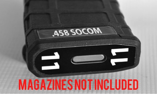 458 socom mag stickers fits - socom,