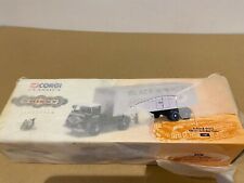 CORGI 1.50 scale- ERF KV ARTIC - BLACK & WHITE - 1/50 SCALE MODEL LORRY - 11401