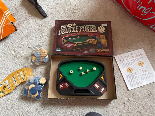 Yahtzee deluxe poker game - poker,