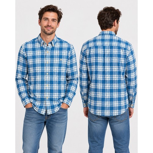 Orvis mens blue - blue, plaid