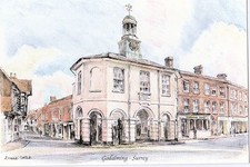 Surrey. GODALMING,Printed From