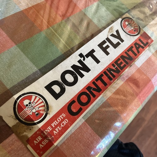 Don fly continental - continental, airlines
