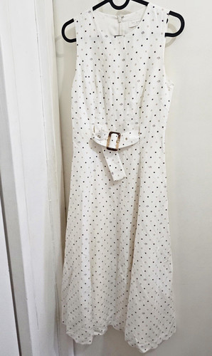 Ted baker white polka dot - ted, long