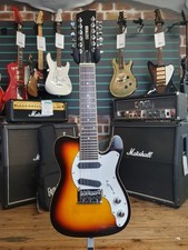 Eastwood Mandocaster 12 Sunburst 2018 Electric Mandolin