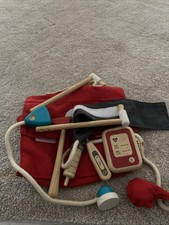 Plan Toys Medical Set pretend role play wooden toys doctor 