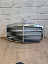 Original Vintage Mercedes Benz Car Grill With Both Badges - Wall Decor 