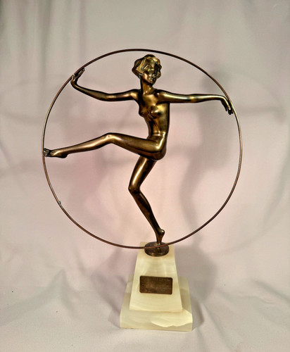 Josef lorenzl art deco bronze - josef,
