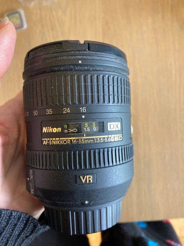 Nikon nikkor 16 85mm - nikon, 16-85mm