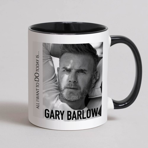 Gary barlow mug - barlow, mug,