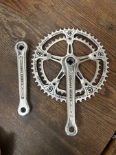 ERNESTO COLNAGO 165mm PANTO GIPIEMME 42/52T 144BCD CHAINSET POLISHED