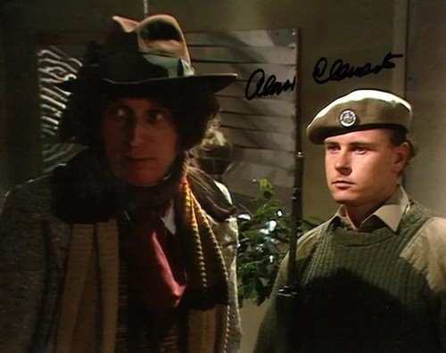 Doctor who autograph alan - doctor,