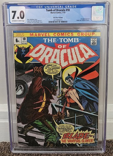 Tomb dracula cgc - tomb, 7.0