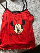 Womens PJ Set With Minnie Mouse Logo