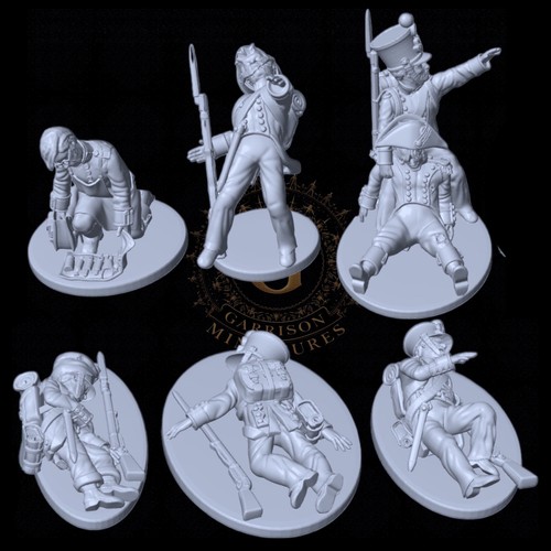 28mm napoleonic french - 1/56,