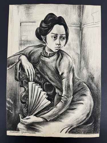 Marion greenwood drawing - marion,