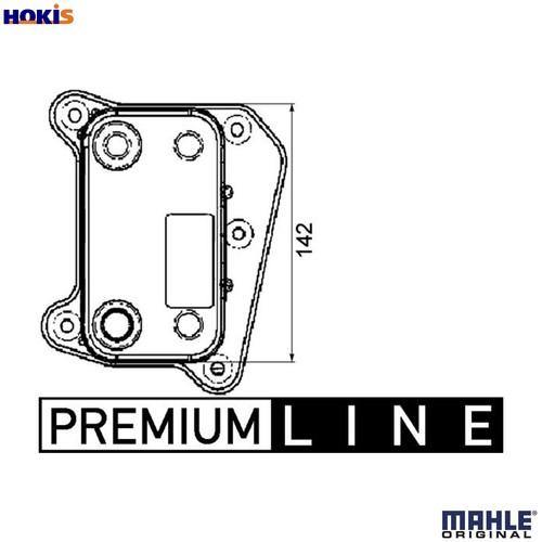 Oil cooler engine - clc, 38