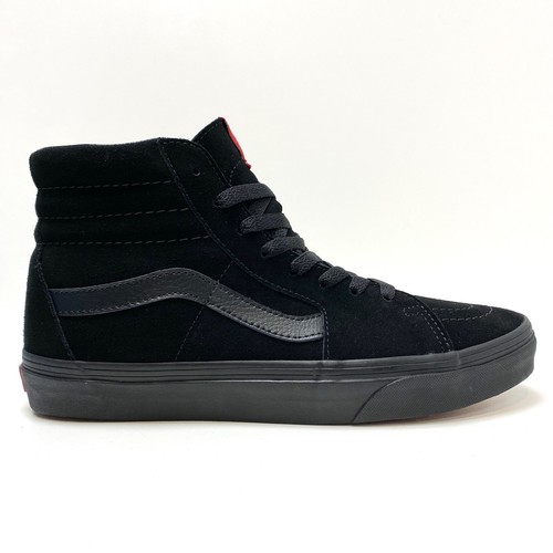 Vans sk8 black suede - black,