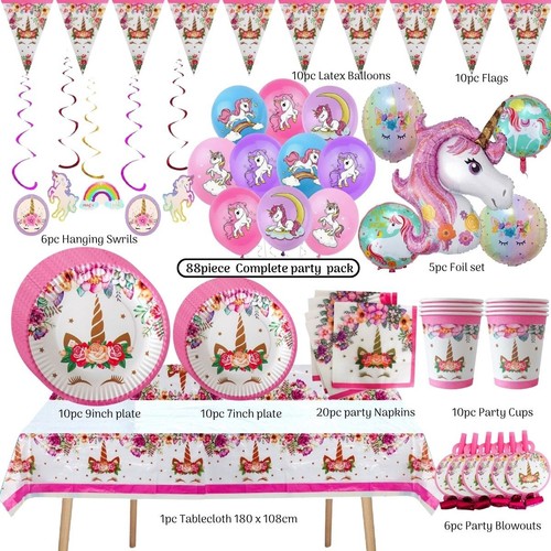 Unicorn birthday decoration