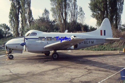 35mm aircraft slide - dh, devon