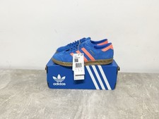 Women’s Adidas Hamburg Bluebird/Solar Orange 2024, UK 4.5