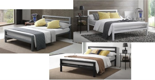 Strong solid metal - strong,solid,metal, bed