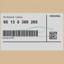 2x Genuine BMW 65138369265 -